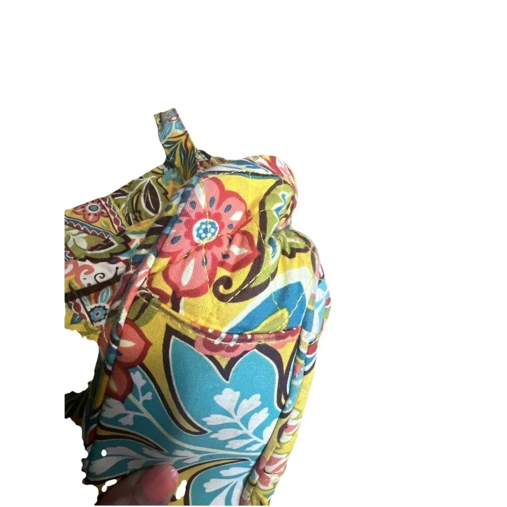 Vera Bradley (2012) Retired Provencal Paisley Pattern Flap Closure Crossbody